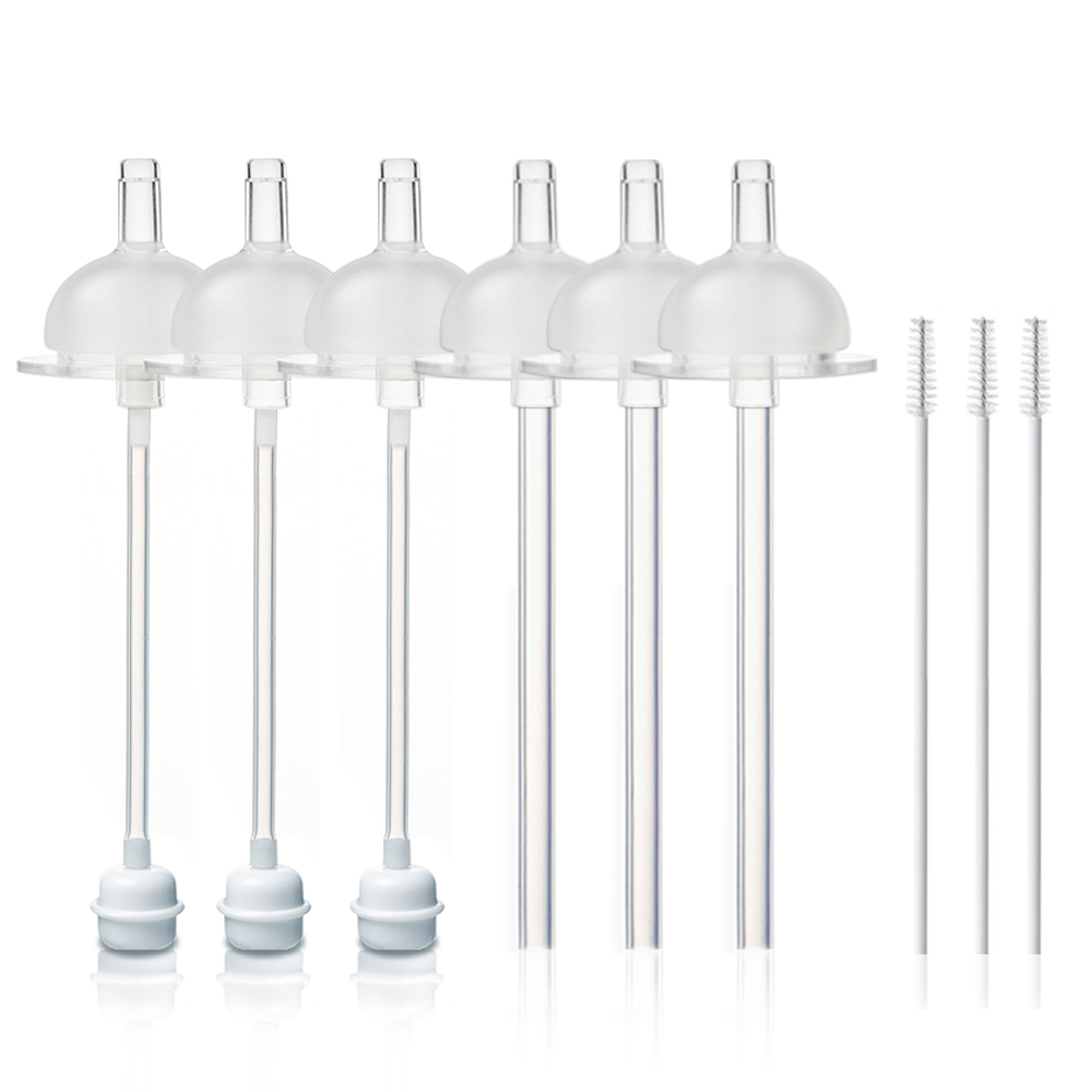 하이비 더블하트 그로미미 유피스 호환 1단계 혼합형 교체용 빨대세트, 3세트 26,700원