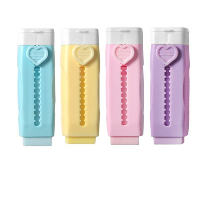 투영디자인 하트 슬라이드 지우개 4종 세트 28,500원