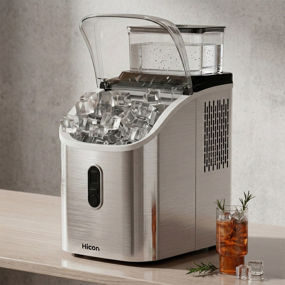 큐브잇 사각얼음 제빙기 급속냉각 사무실 가정용 아이스메이커, SLV-26 218,000원