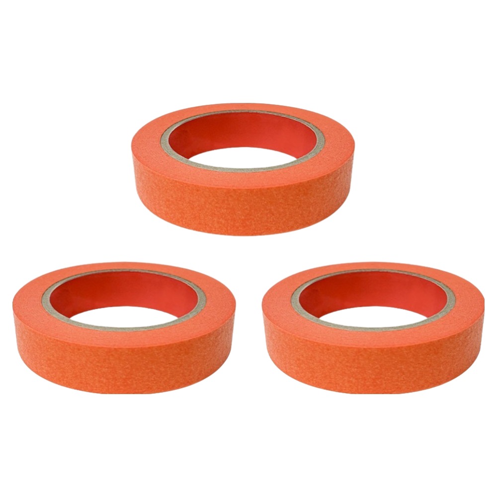 월드크린 카바링 마스킹 테이프 오렌지 24mm x 40m, 3개 11,200원