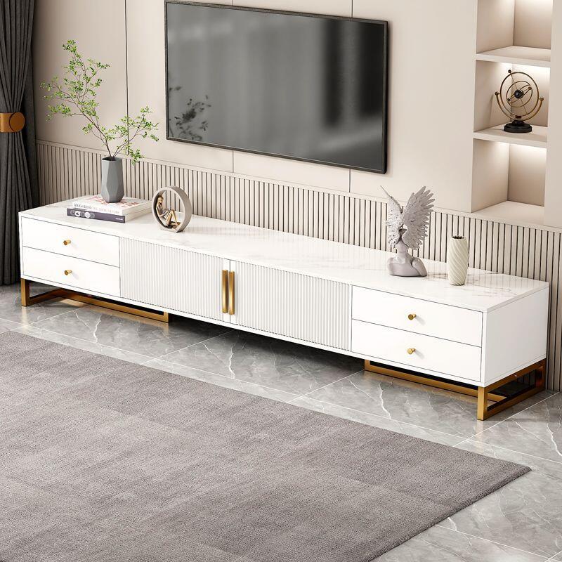YAPOGI 가정용 수납 가능 서랍형 서랍장 대리석 무늬 TV장 모조 세라믹 거실장 가정용 거실장 85,400원
