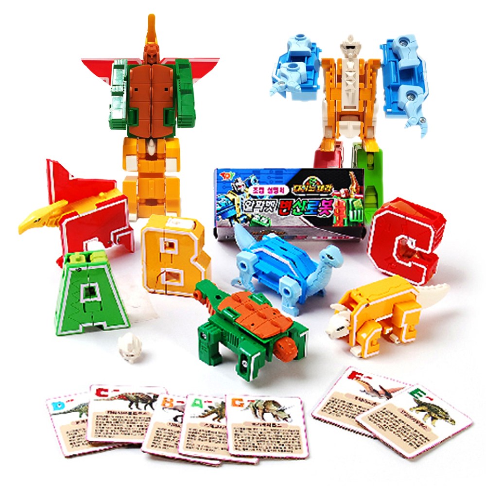 알파벳 공룡 변신 합체 로봇 로보트 장난감 16,400원