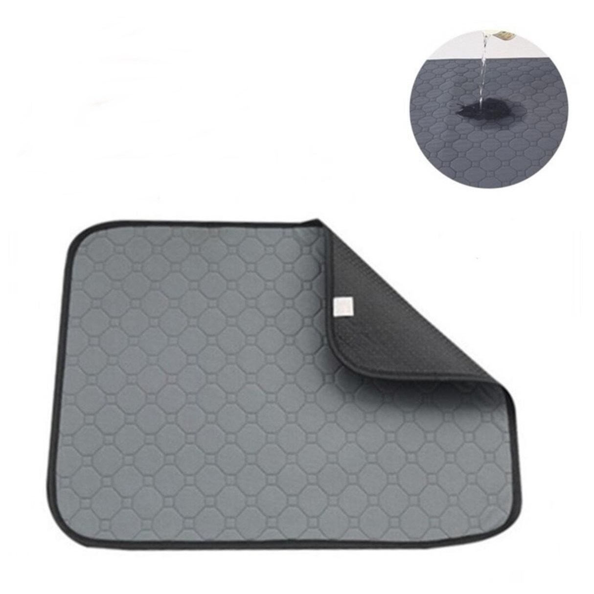 케어웰펫 빨아쓰는 강아지 배변패드 오줌샘 방지깔판 방수매트 대형사이즈 그레이 16,500원