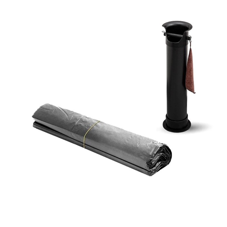 스텐드 넉박스 전용 교체용 봉투 넛박스비닐 검정 25매 묶음 4,000원