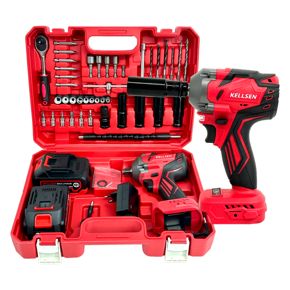 디케이켈슨 무선 전동 임팩 드릴 렌치 드라이버 + 배터리 2p 세트, 1세트 159,000원