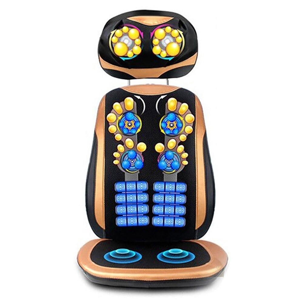 Smabat 접이식 의자형 안마기 안마의자 파워 전신 마사지기 목 어깨 롤링 패드 허리 등 경추 쿠션 안마기 리모컨 112,200원