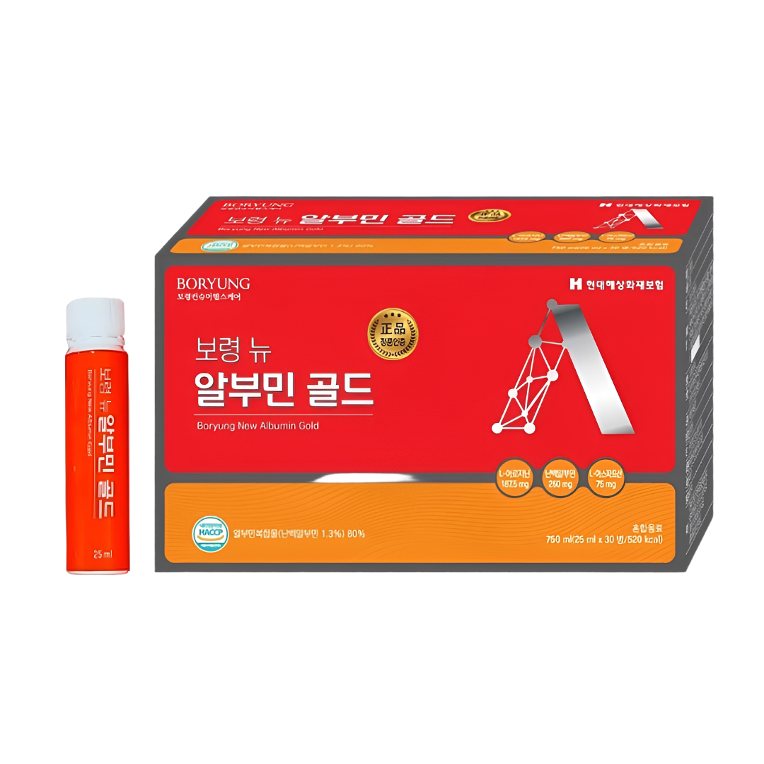 (3+1) 보령 뉴 알부민 골드 마시는 고함량 난백 실크 효능 액상 보령제약 30개입, 4개, 4개, 30회분 350,000원