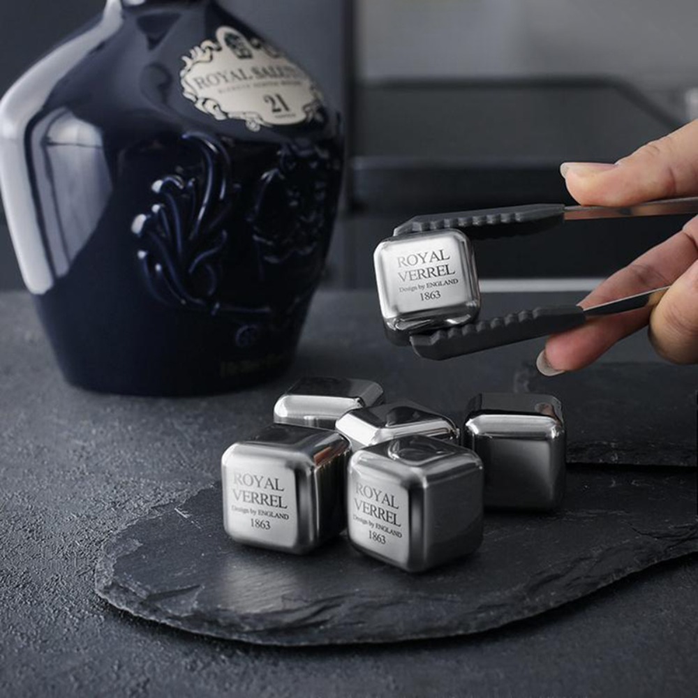 로얄버렐타이디 스텐 아이스큐브 6구 전용 집게 케이스 세트 16,900원