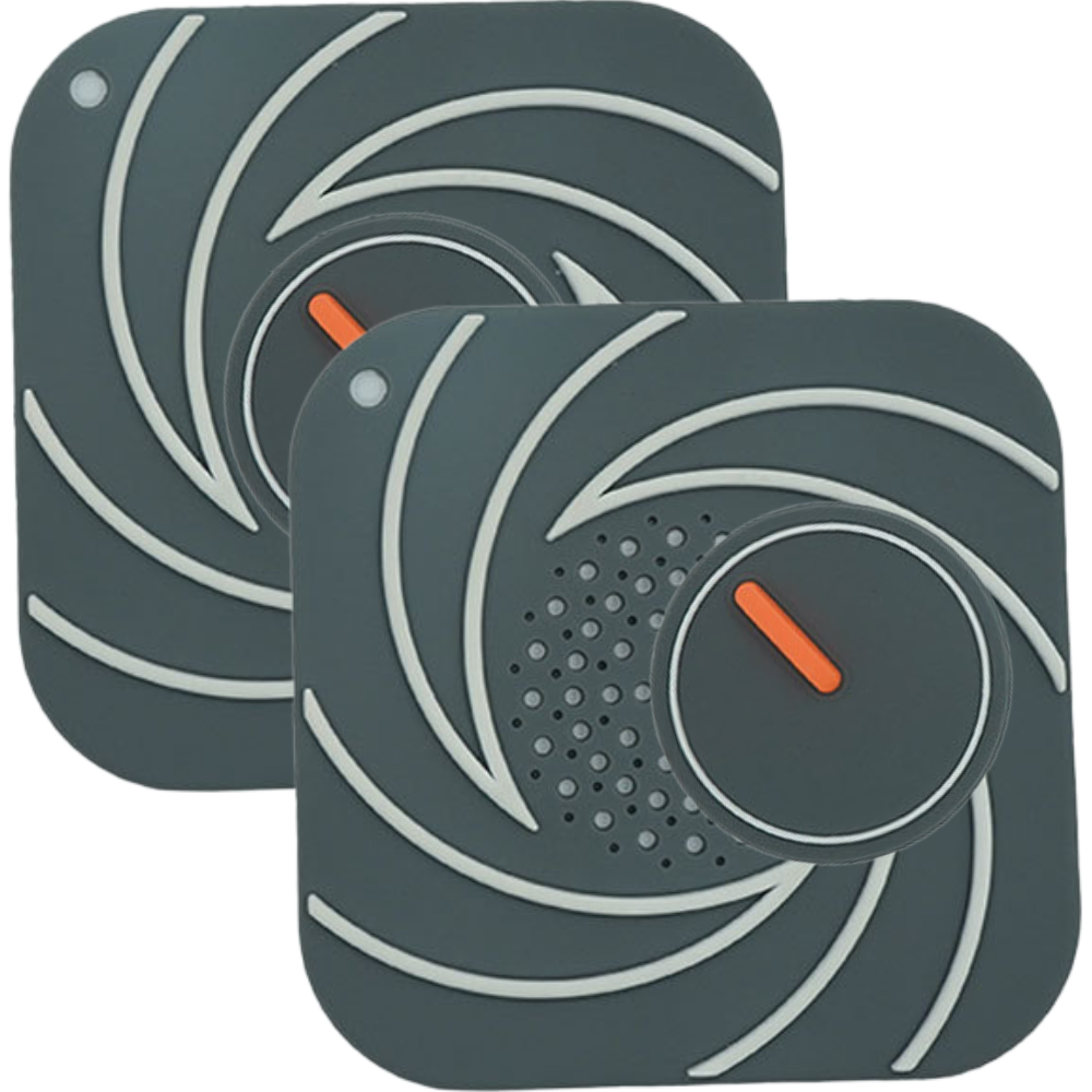 브로킥 뚜껑형 냄새차단 배수구 덮개, 회색, 2개 6,900원