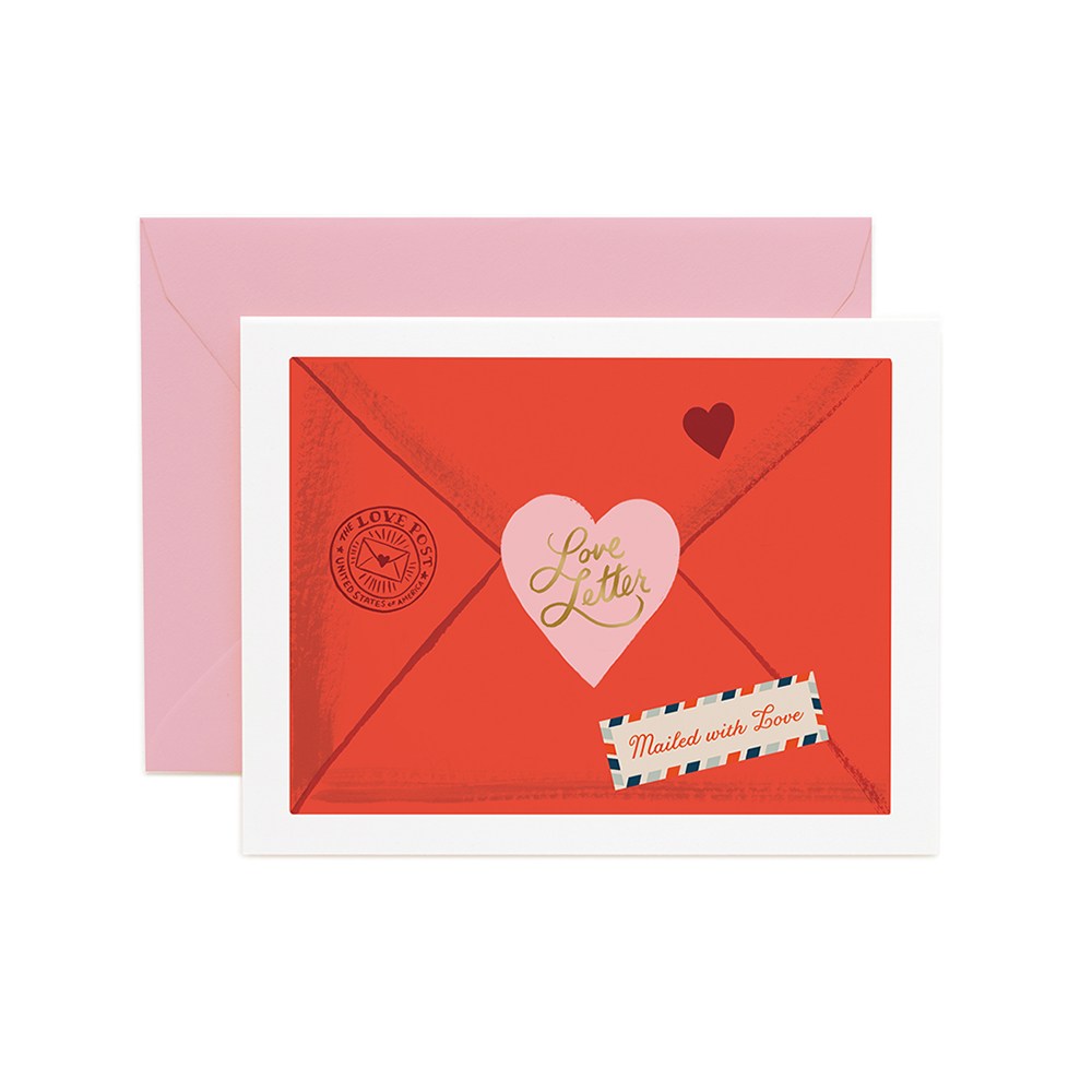 라이플페이퍼 Love Letter Card 사랑 카드 9,000원