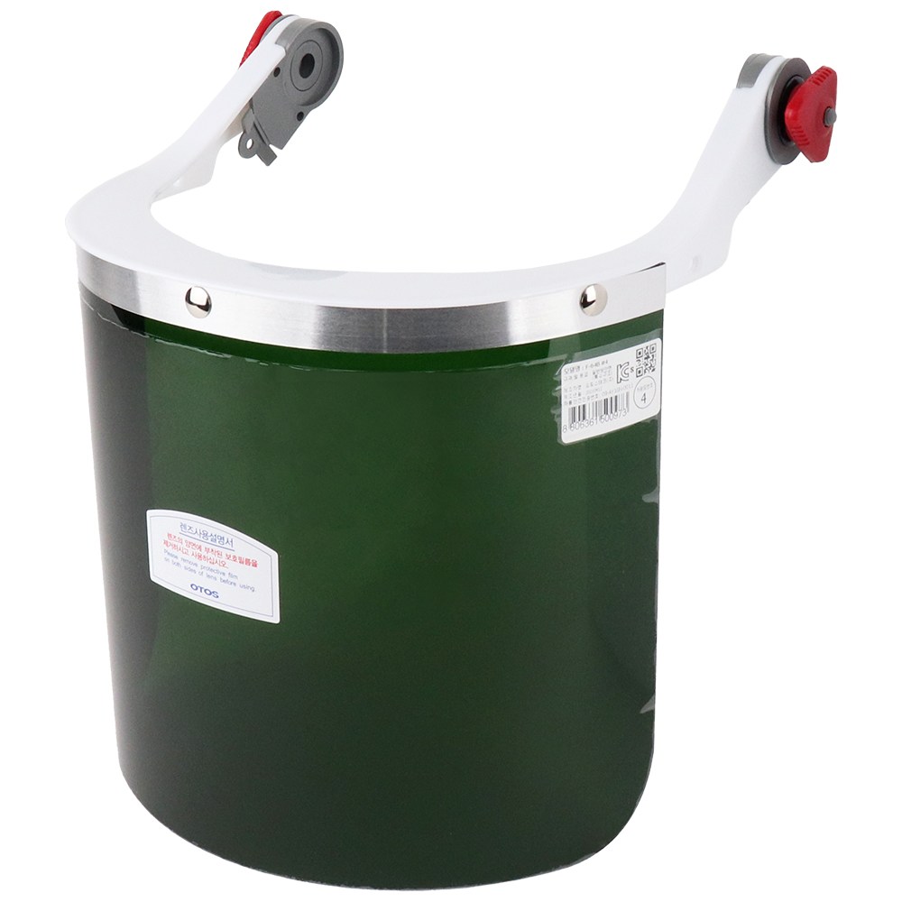 OTOS 안전모부착 차광 보안면 안면보호구 얼굴보호대 페이스쉴드 FGuard-64B 10,200원