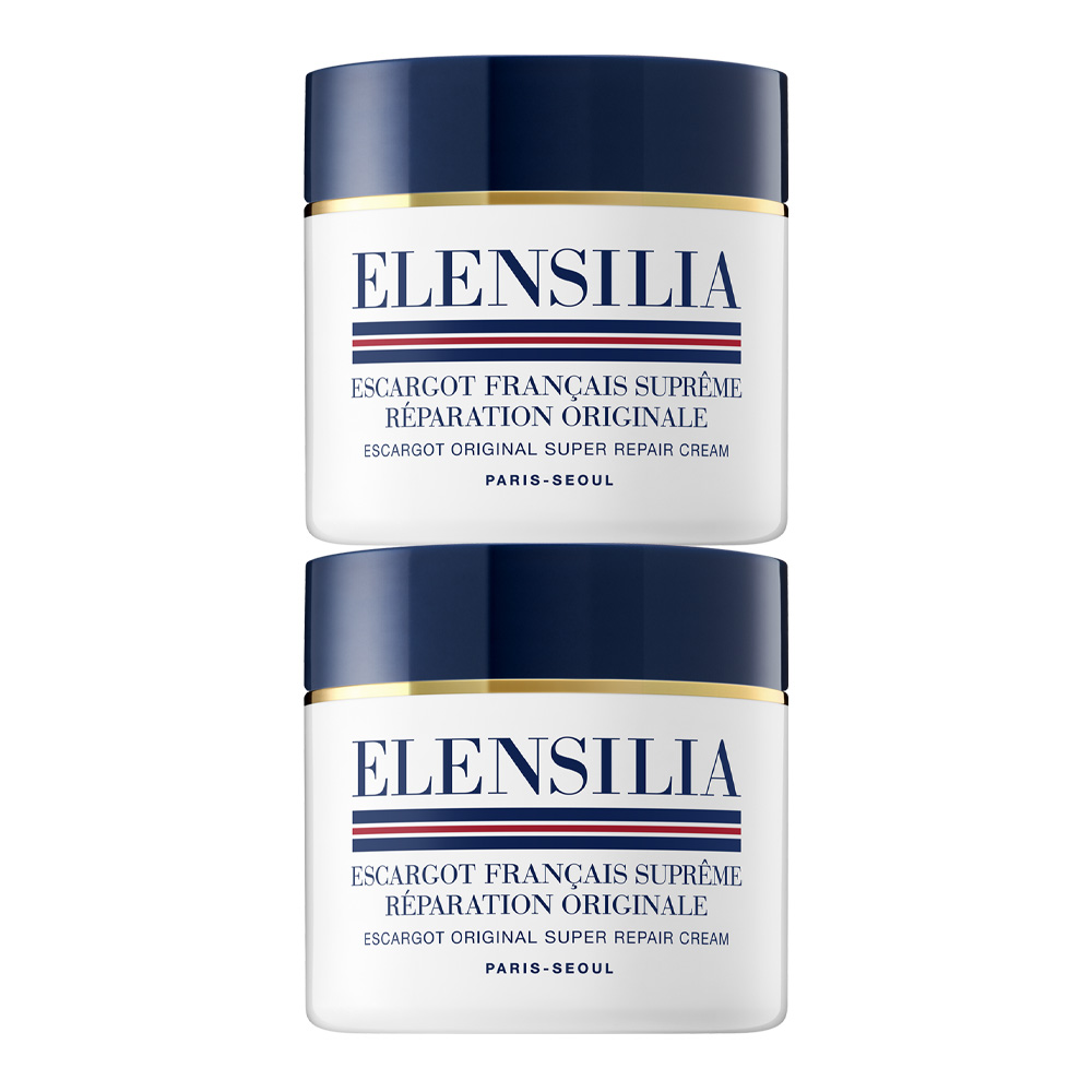 [엘렌실라] (1+1) 수분지속 100시간의 마르지 않는 보습 슈퍼달팽이크림 50g 총, 50g, 12개 120,000원