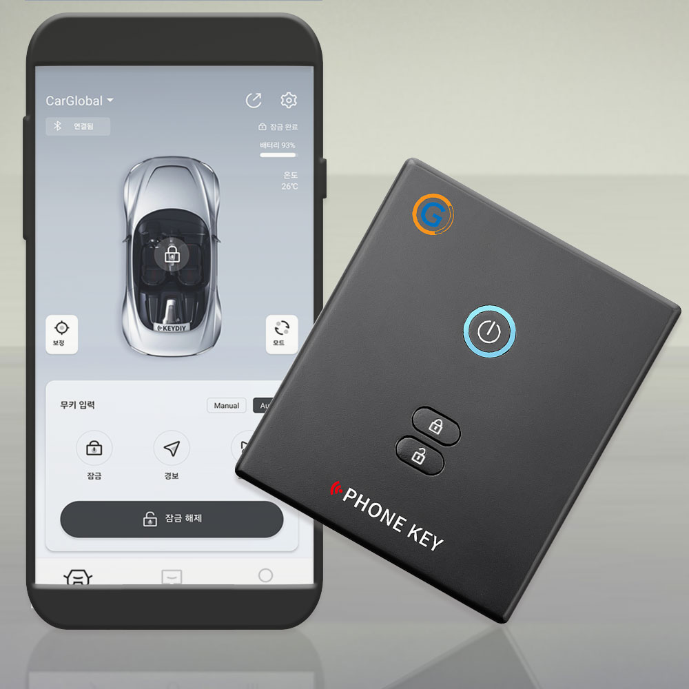 폰키 [ 현대 _기아_GM 쉐보레 ]자동차 디지털키 스마트키 차량공유 편리한 오토도어 원격제어, 1개, 현대/아반떼_2015~2018 174,000원