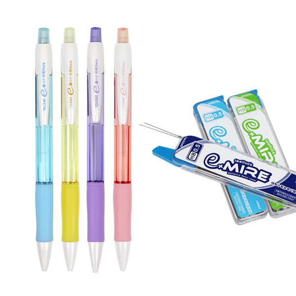 유미) 수능샤프+샤프심 랜덤 1세트 HB 0.5mm 미래샤프 수능샤프2026 1,700원