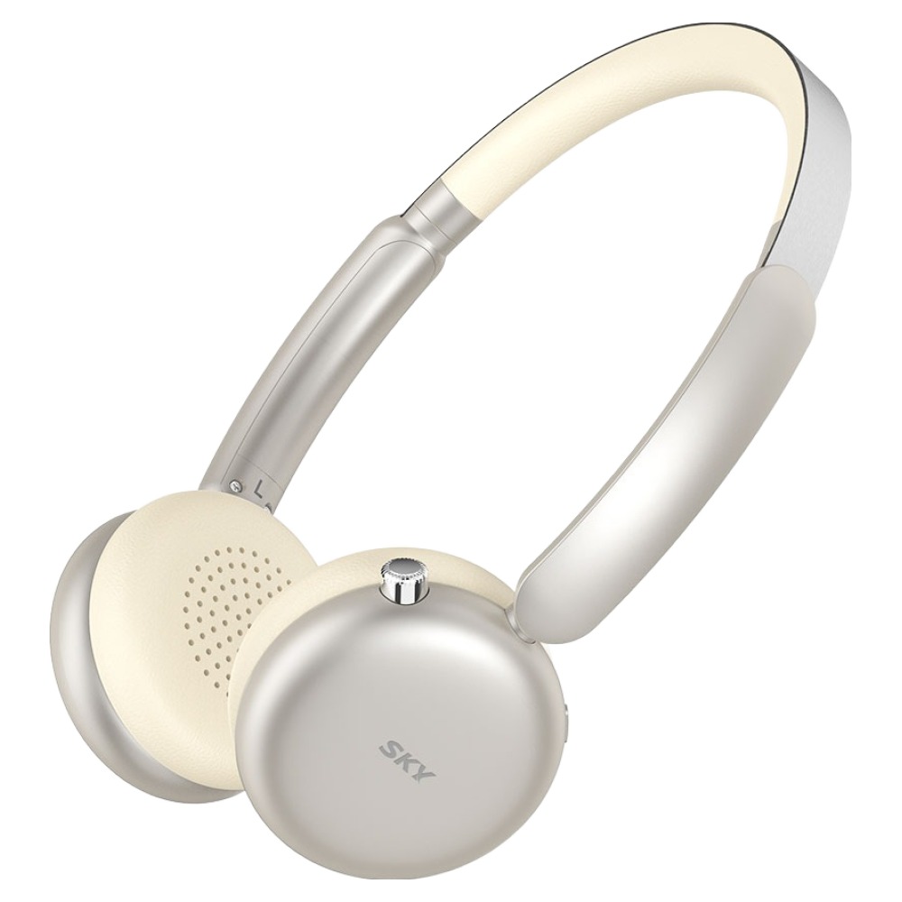 SKY 핏 에어 ANC 노이즈캔슬링 블루투스 6.0 무선 헤드셋, ANC-HA1, 샴페인 골드, 30시간, 샴페인 골드, ANC-HA1 37,990원