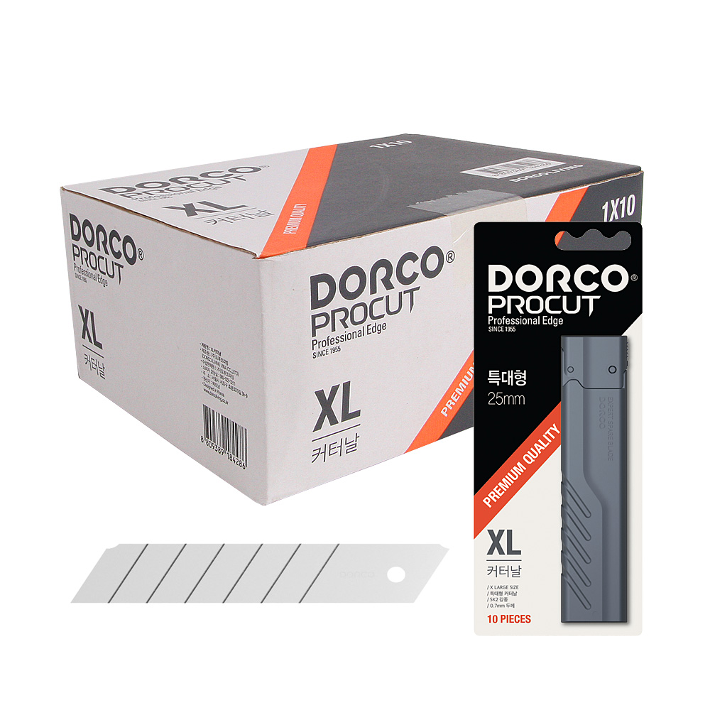 도루코 XL 특대형 커터날 100개입 칼날 37,500원