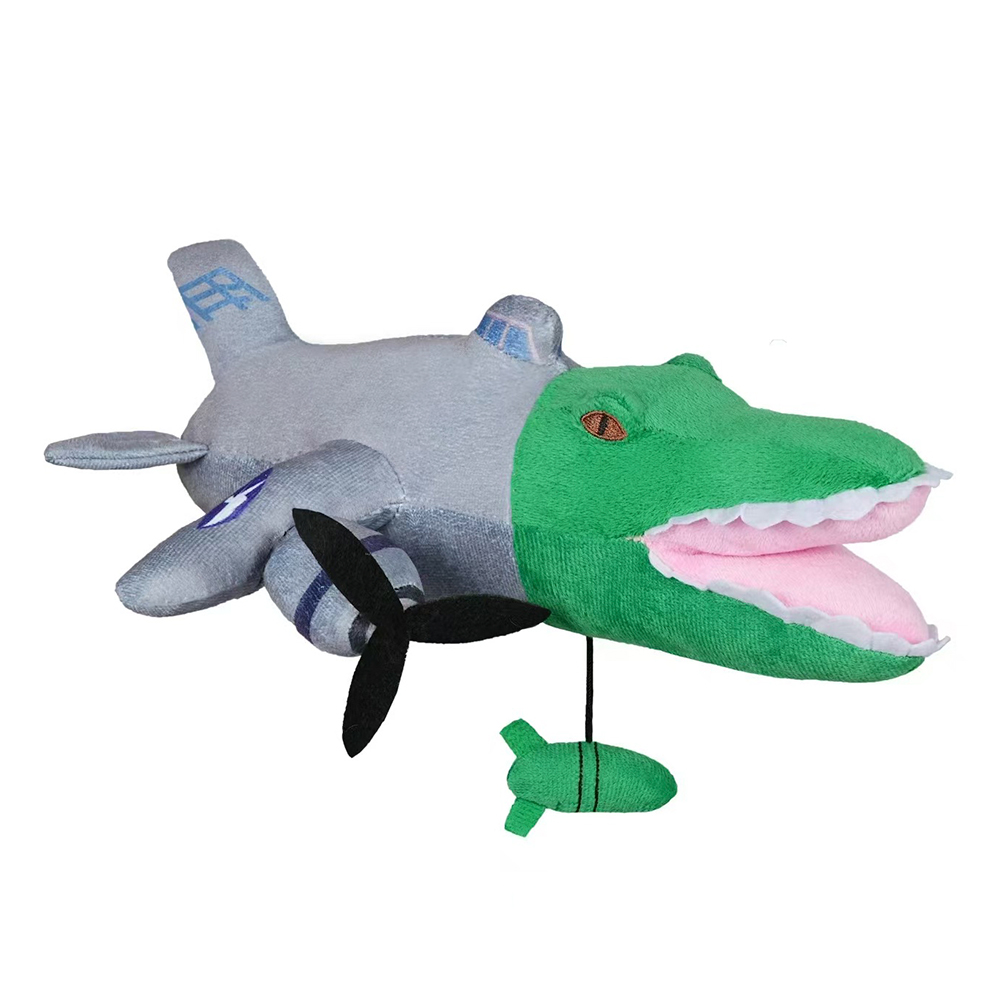 이탈리안 브레인롯 봉제 인형 고퀄리티 캐릭터, 봄바르디로 크로코딜로, 1개, 28cm 16,500원