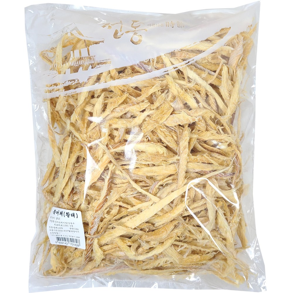 진도건해몰 최상급 황태채 북어채, 500g, 1개 25,900원