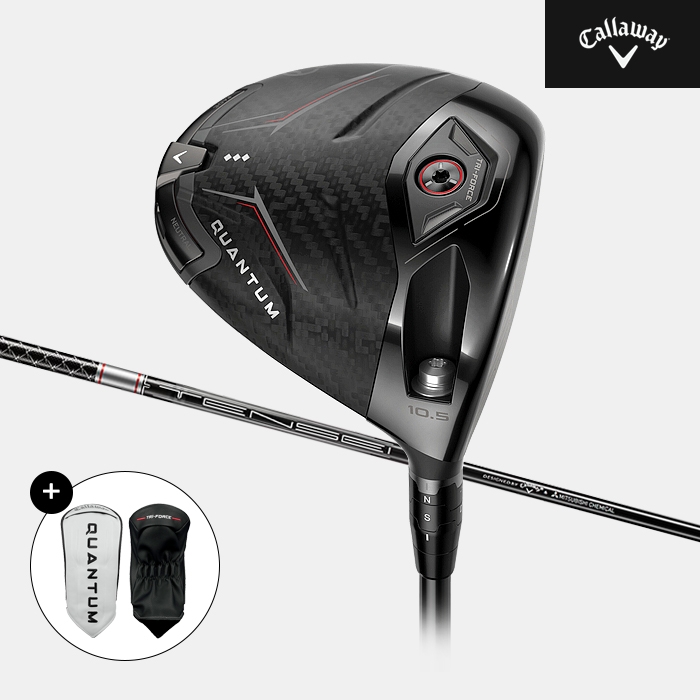 캘러웨이 퀀텀 트리플 다이아몬드 드라이버 남성용 TENSEI GRAY 890,000원