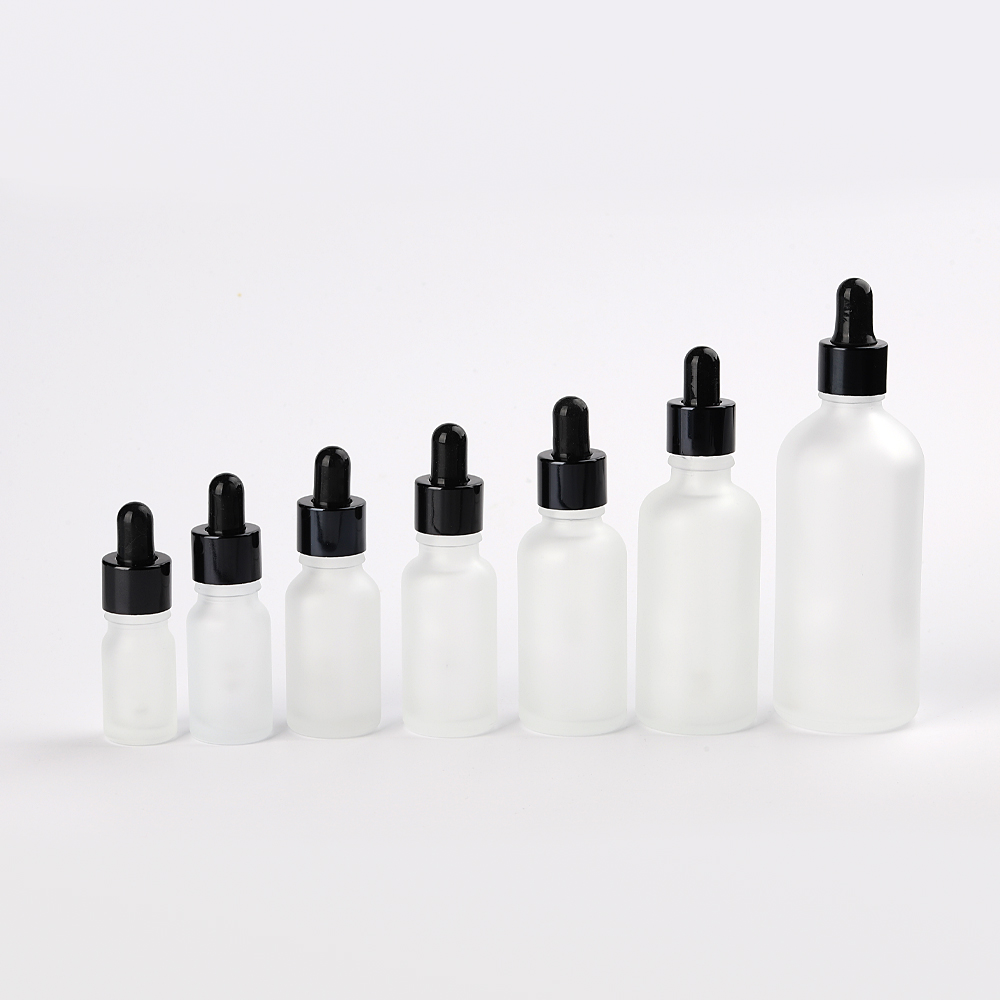 블랙유광 5ml 스포이드 불투명 공병 유리 다양 용기 화장품 향수 앰플 오일 에센스 460원