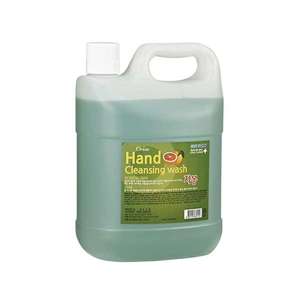 오릭스 물비누 4.1L(자몽) X4통 핸드워시 손세정 리필 39,800원