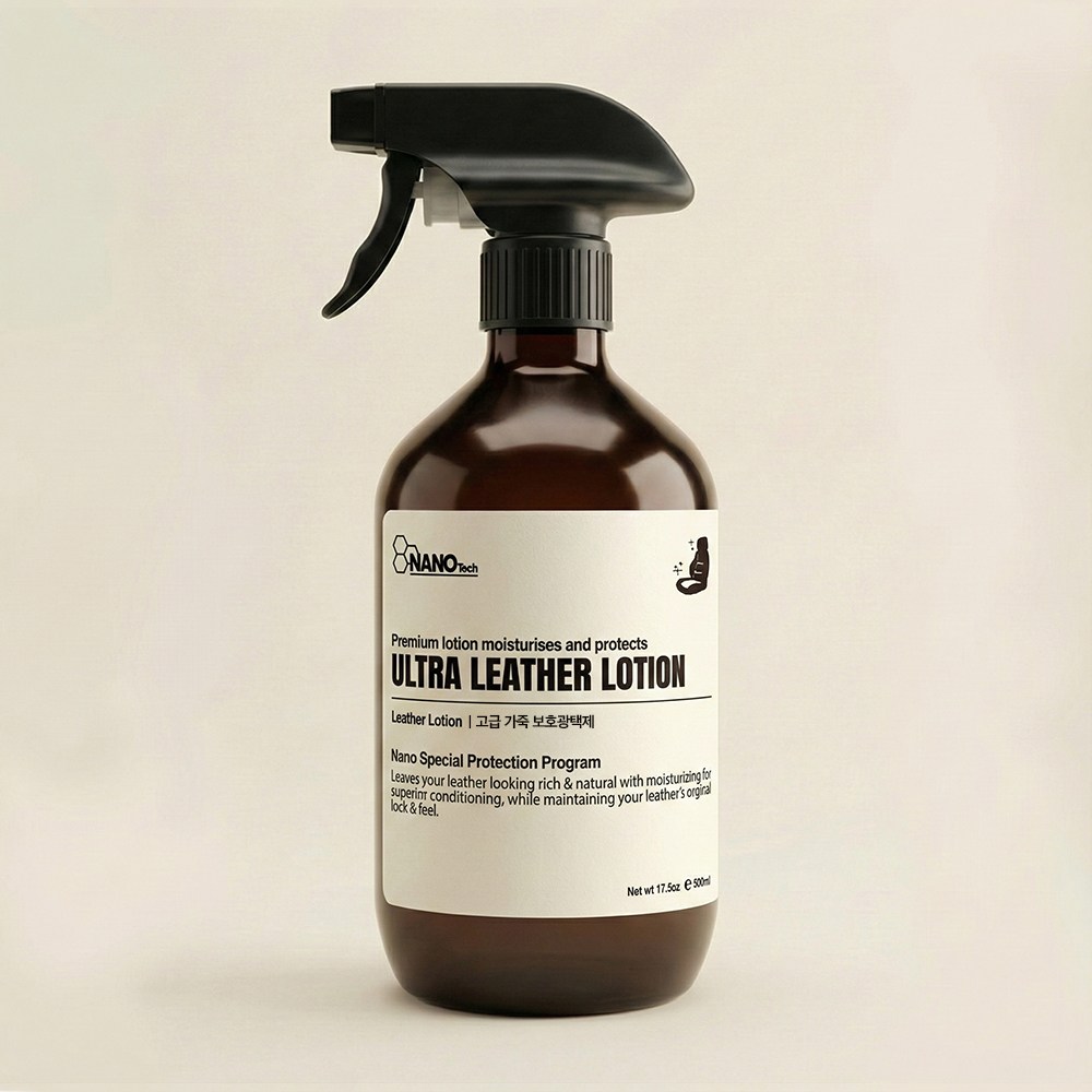 나노텍 ULTRA LEATHER LOTION 가죽보호제, 1개, 520ml 11,700원
