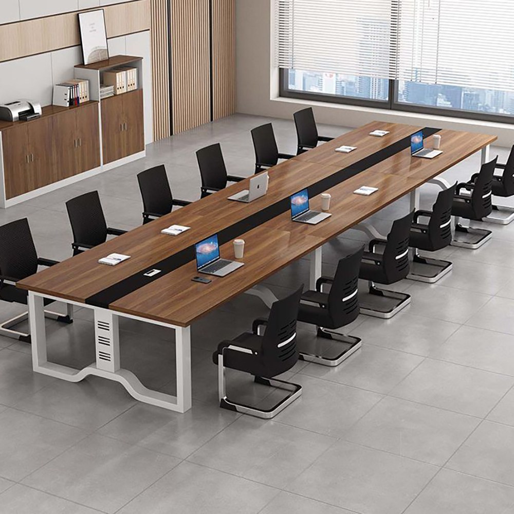 사무실 회의용 대형 사각테이블 6/8/10인용 회의실 다용도 사무용 책상 612,000원