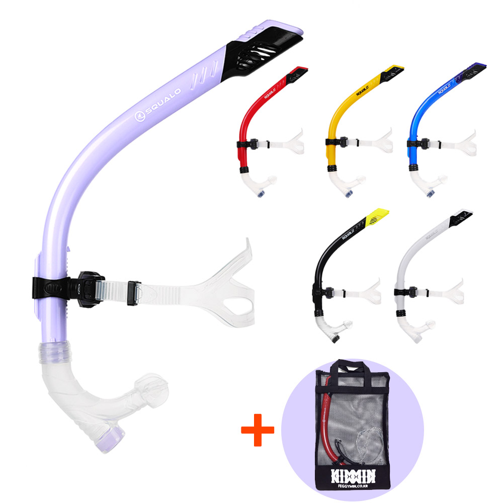 스쿠알로 센터스노클3 드라이탑 물놀이용품 호핑투어 다이빙 물놀이용품 수영자세교정 50,000원