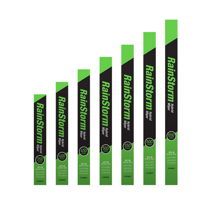 카렉스 레인스톰 하이브리드 자동차 윈도우브러쉬 350~650mm / 자동차 와이퍼 2,790원