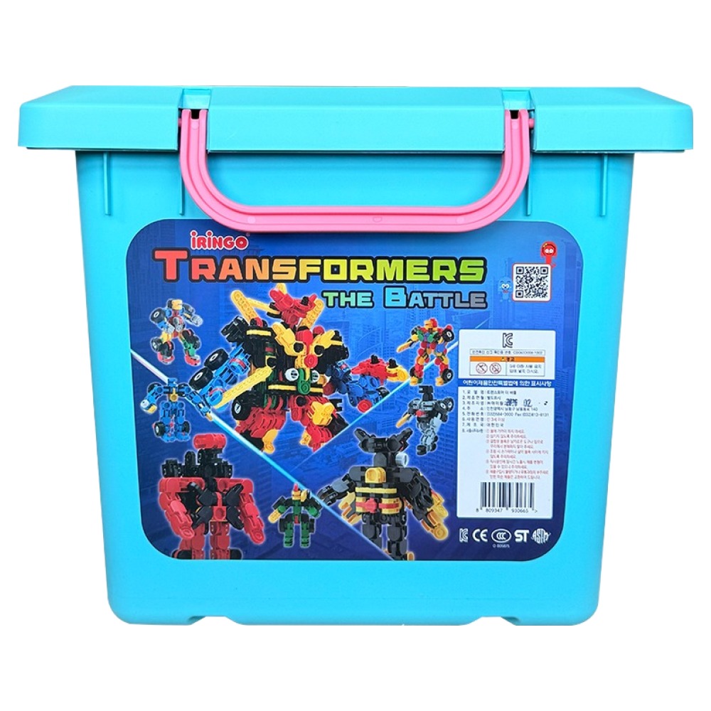아이링고 트랜스포머 더 배틀 변신 로봇 블럭 455pcs, 혼합색상, 1개 168,180원