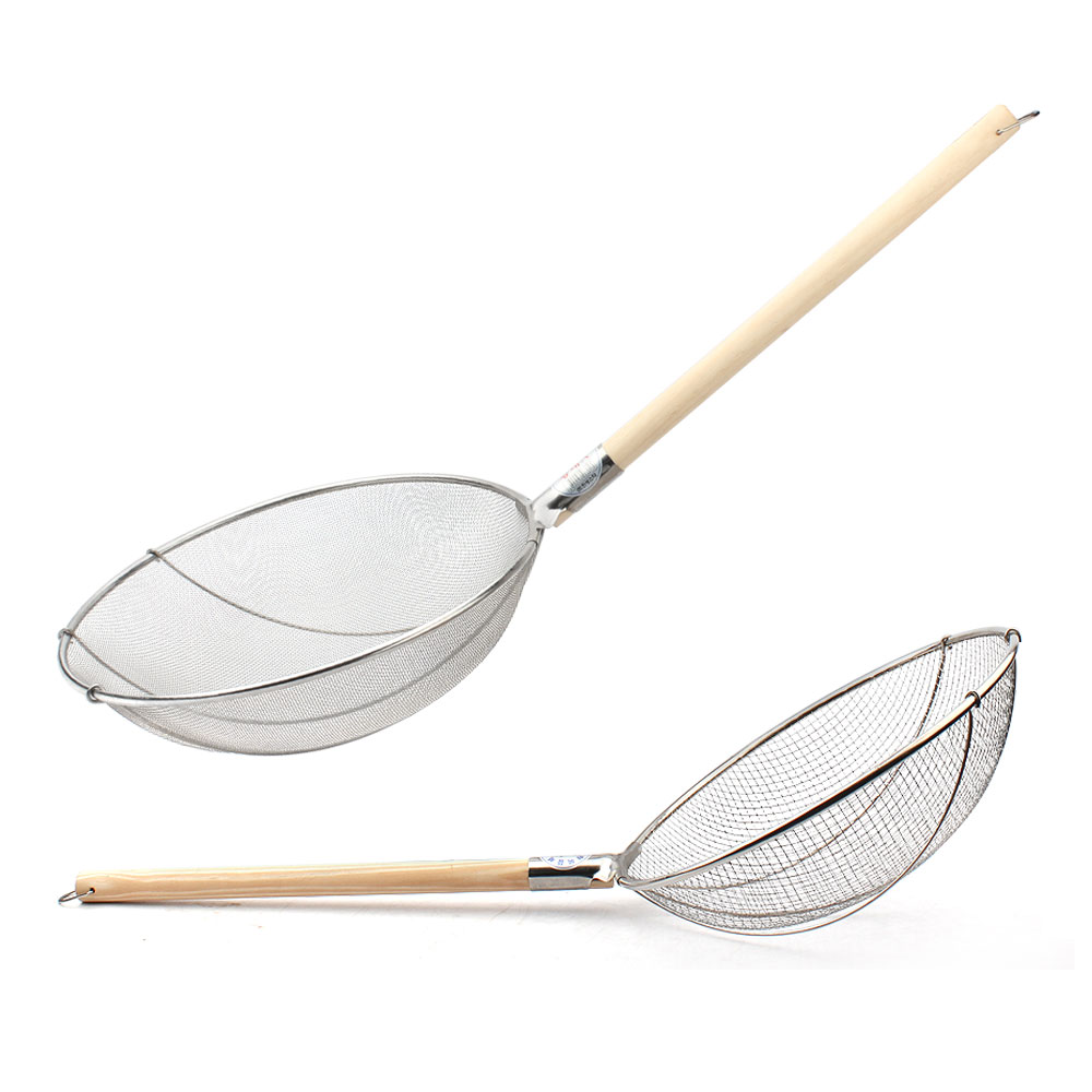 업소용 왕대형 튀김 건지기 스텐 원목 뜰채 19,800원