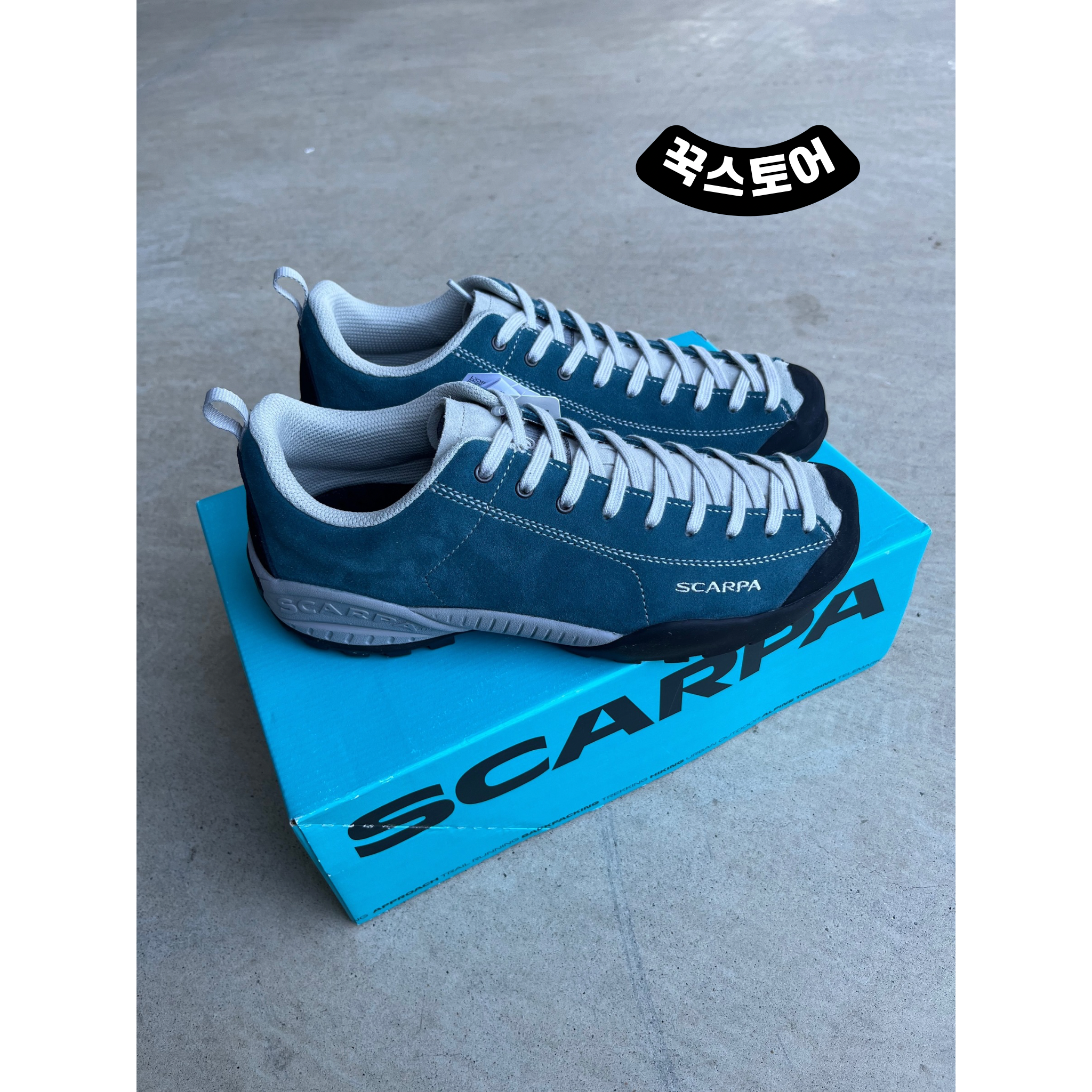 국내매장판 스카르파 모히또 DFNXU32605 운동화 등산화 트래킹화 남녀공용 189,000원