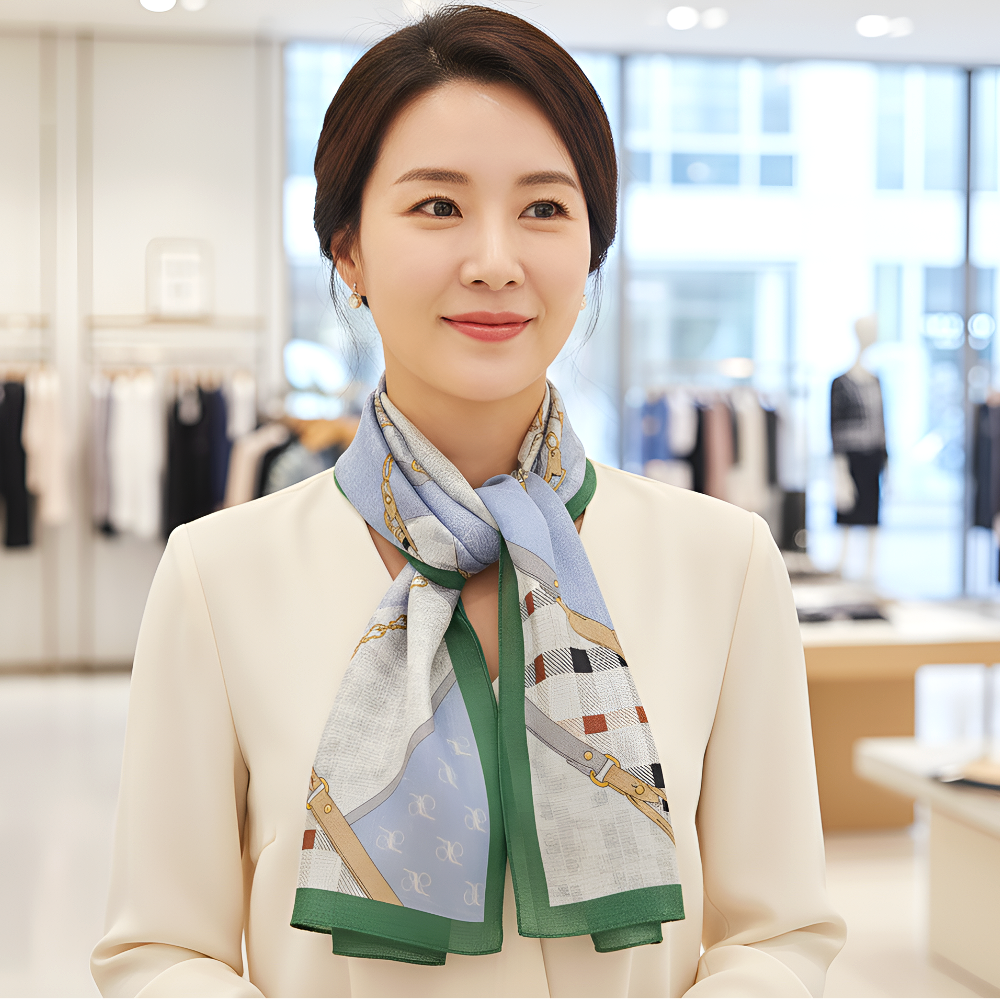 닥스 실크 롱 스카프 51,800원