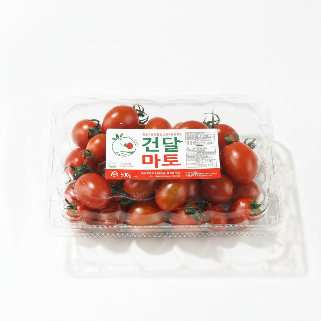건달마토 건강하고 달콤한 고당도 스테비아 대추방울토마토 7,740원