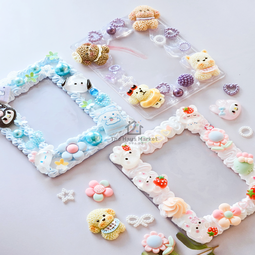 데코덴 캐릭터 탑로더 꾸미기 세트 토끼 강아지 DIY 키트, 1세트, 캐릭터탑로더세트 17,900원