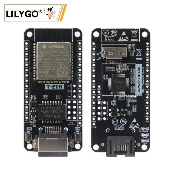 LILYGO T-ETH-Lite 개발 보드 이더넷 모듈 ESP32-S3-WROOM 지지대 TF 카드, 확장 가능한 전원 POE 쉴드, ESP32 ESP32-S3 W5500 28,100원