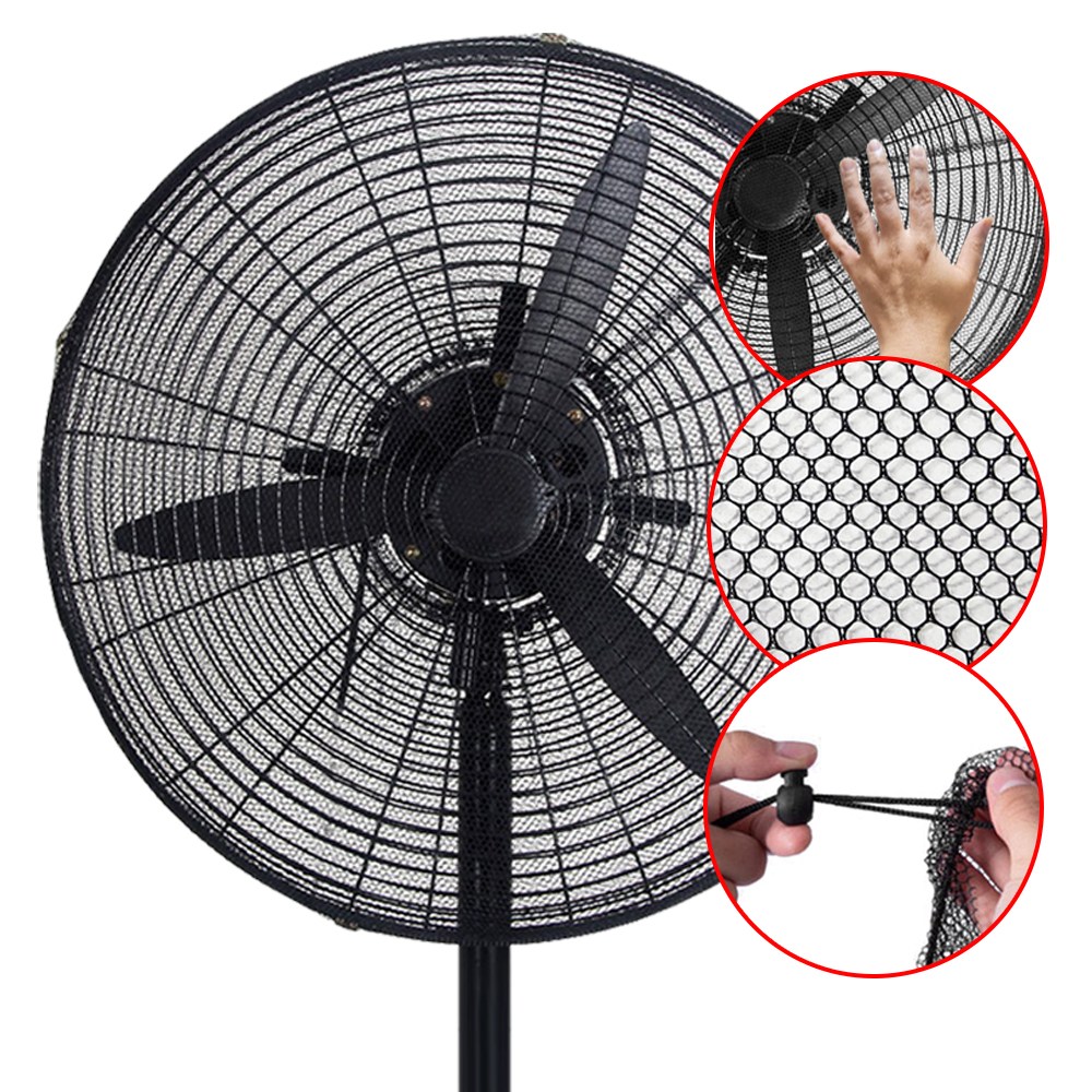 산업용 업소용 공장용 안전망 특대형 선풍기 안전망 C타입 4호 - 50cm ~ 55cm용, 1개, 블랙 7,200원