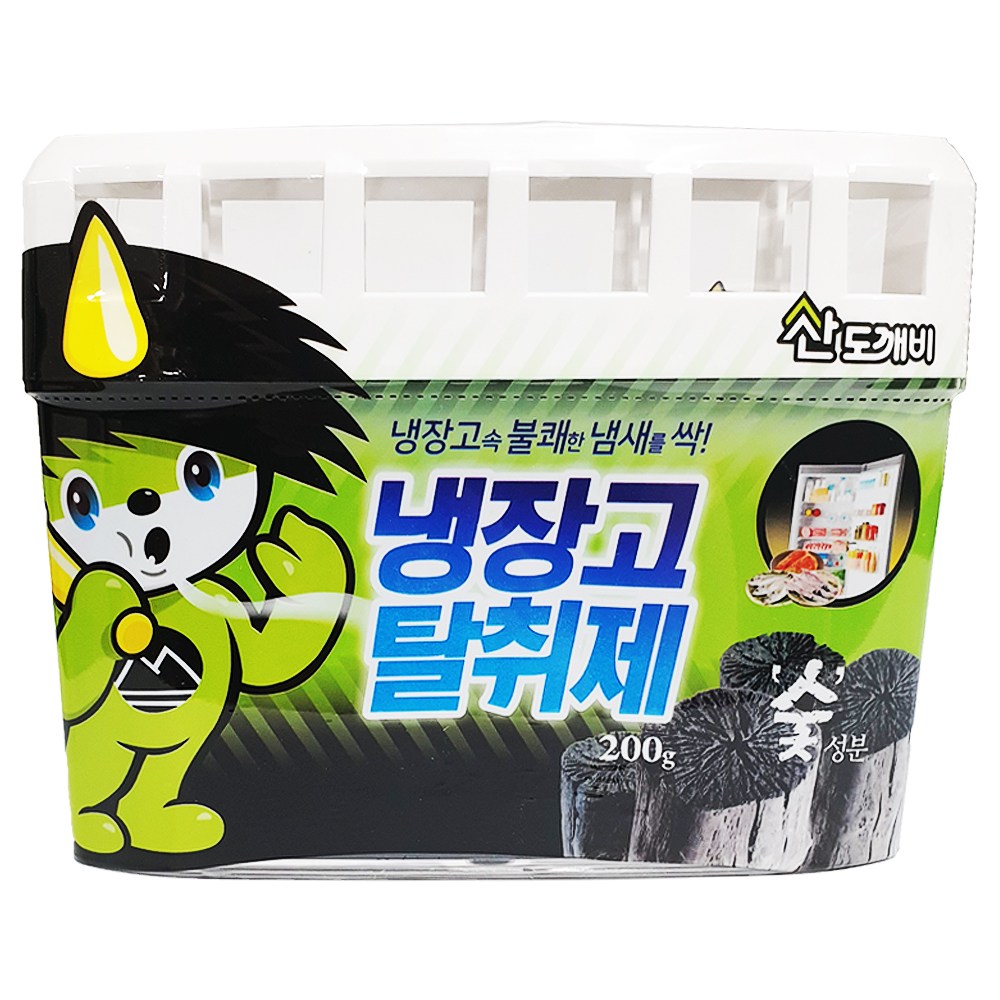 산도깨비 냉장고탈취제 숯(200g) 음식물 냄새제거 3,140원