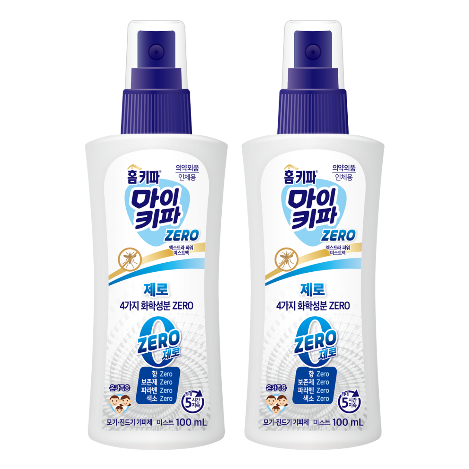 홈키파 마이키파 제로 미스트, 100ml, 2개 11,340원