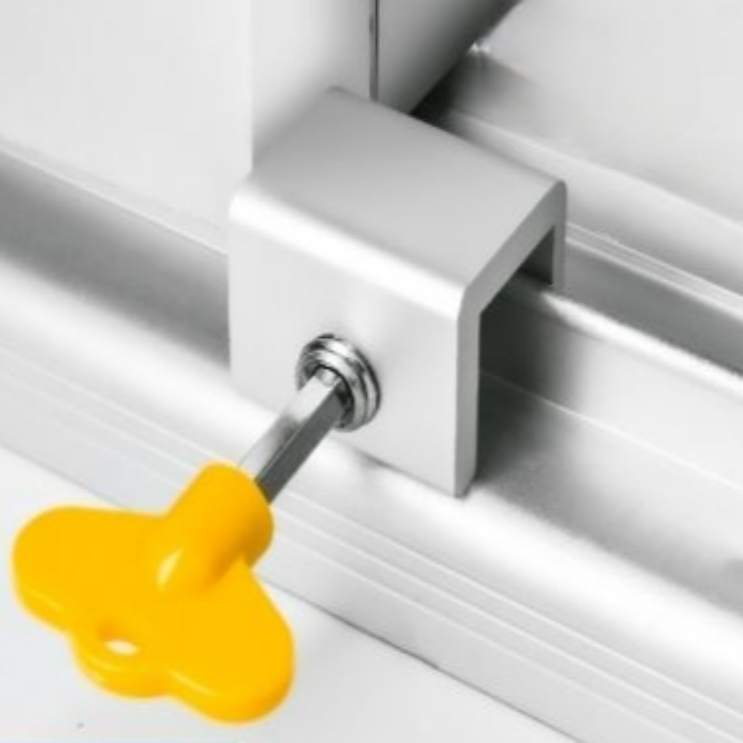 아일리브 창문 안전 방범 잠금 고정 장치 1구, 실버, 2개 6,000원