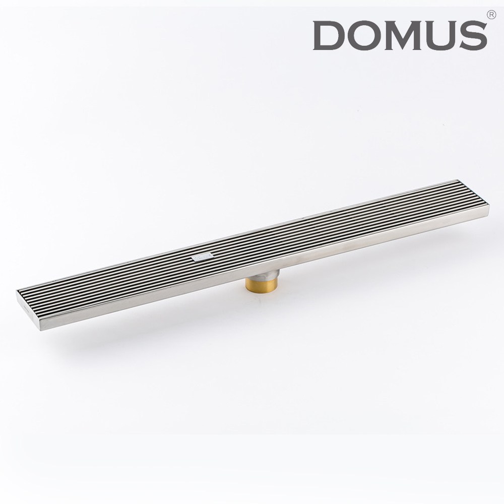 도무스 트랜치 라인육가 유가 S타입 실버 센터형 (600,800,1000,1200,1500mm) 역류방지 냄새차단 욕실 배수구트랩 유가 110,000원