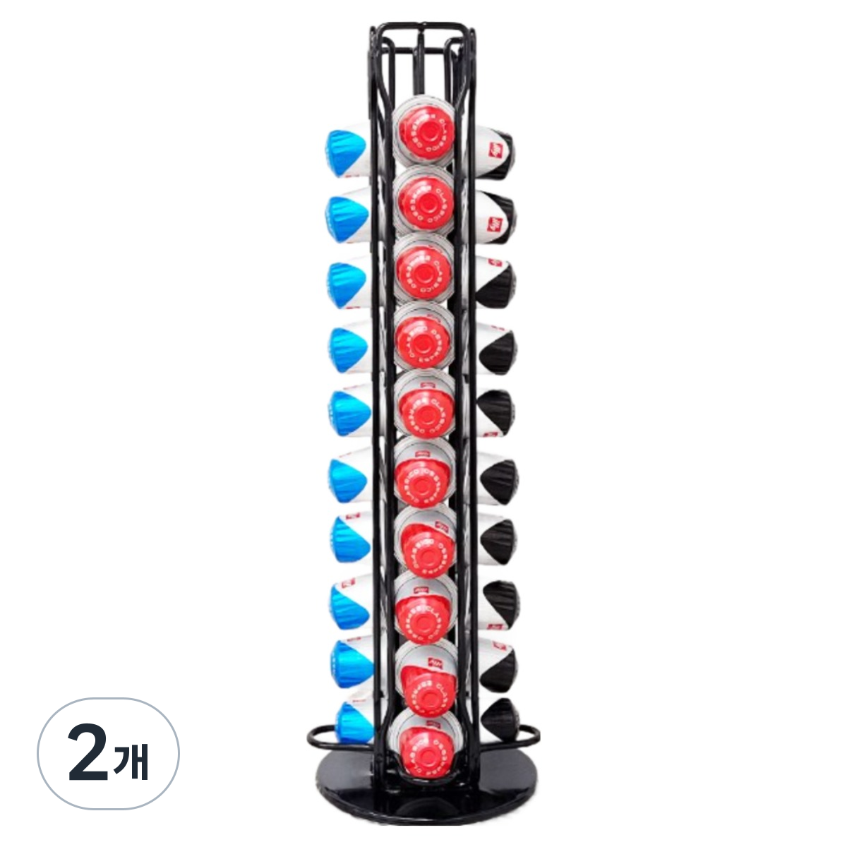 40개의 네스프레소 캡슐 수납장은 네스프레소 캡슐의 다양한 맛을 종류별로 보관할 수 있도록 설계됐다. 19,030원