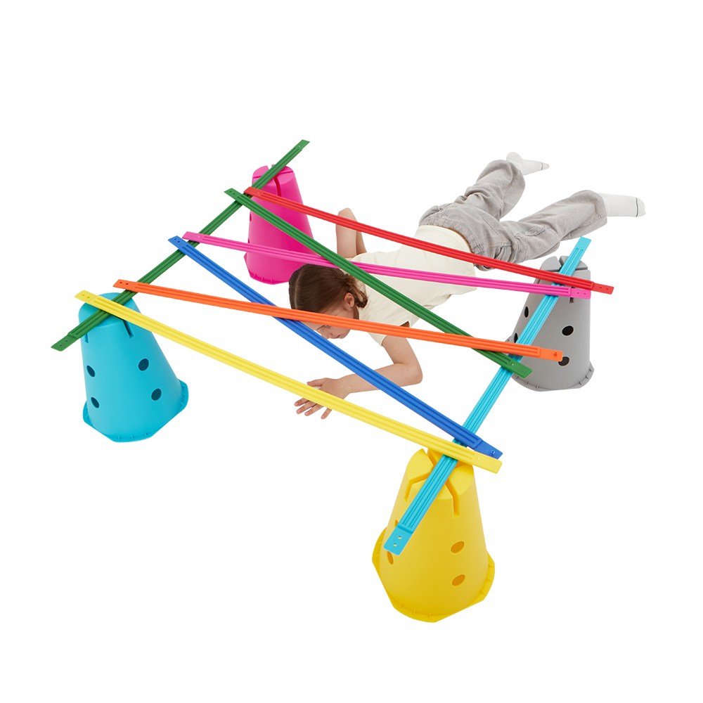아이소파 아이짐 네트바 장애물 통과 놀이 IG-P030 유아 체육대회 놀이 체육 교구, 1개 87,510원