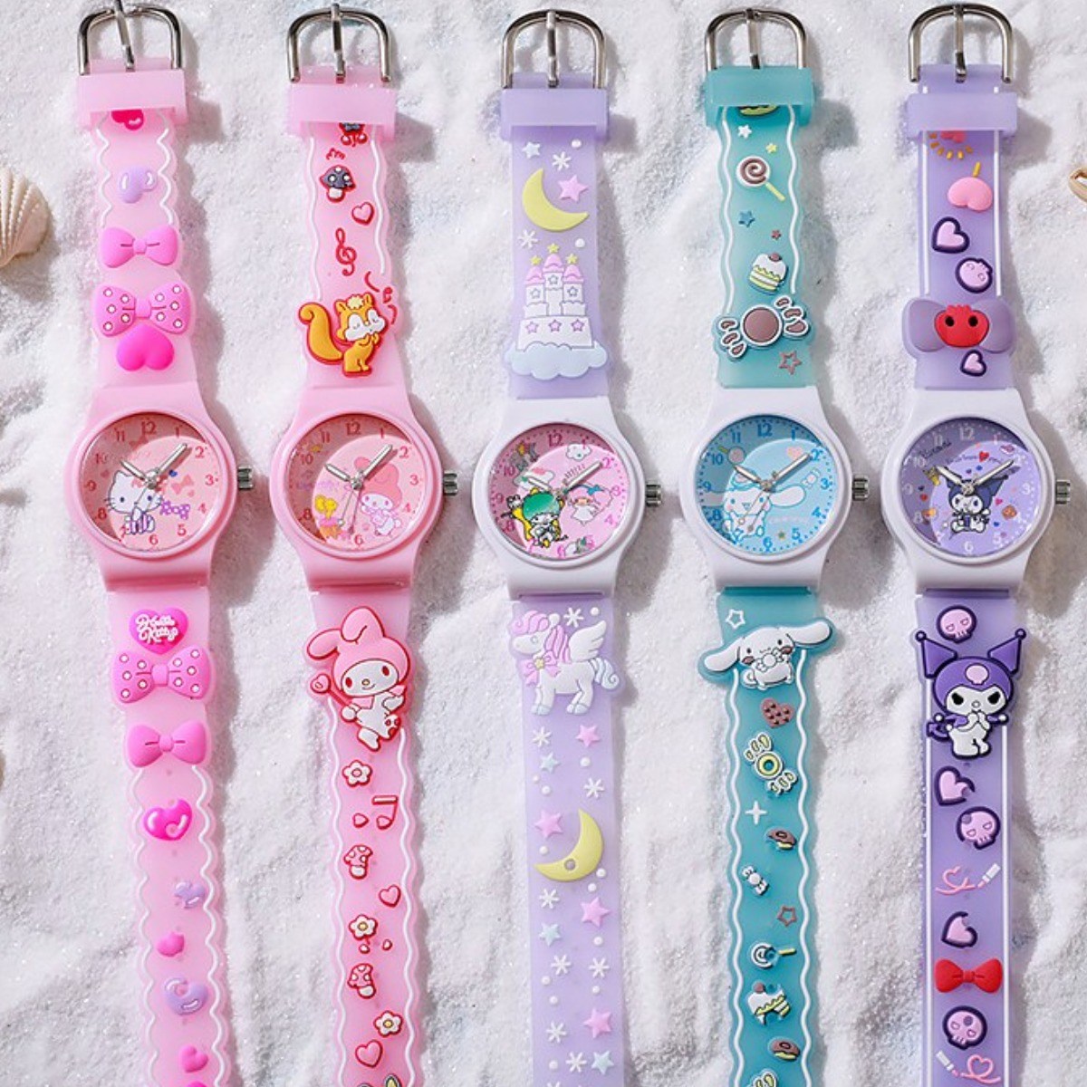 10미터 방수시계 3D입체시계 귀여운 캐릭터 유치원 초등학생 조카 선물 단체 선물 입학 졸업 교회 선물 스티커 드려요(국내당일발송) 14,800원