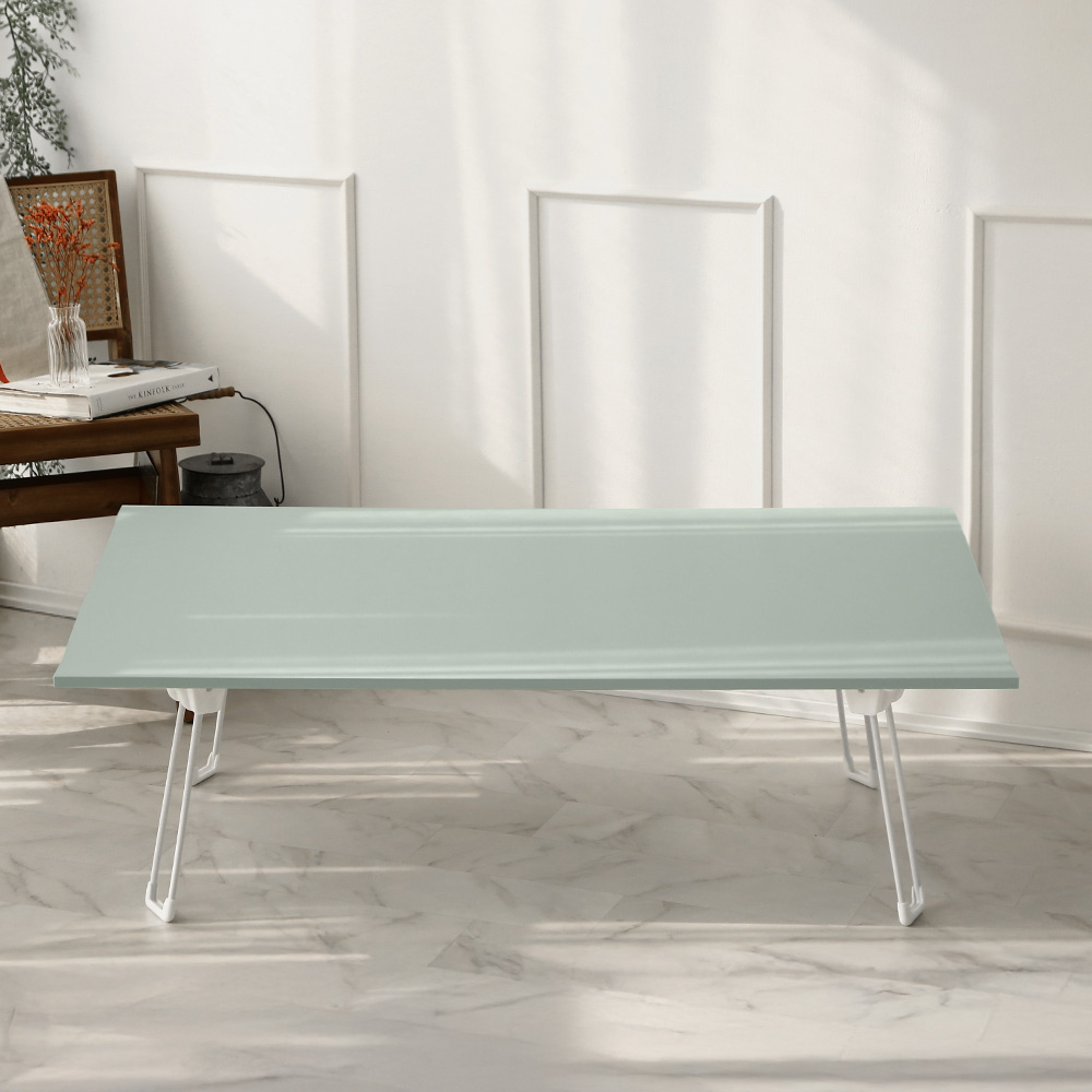 스토리퍼니쳐 LPM 비스포크 접이식 거실 테이블 + 보호캡 세트, 민트그레이 54,900원