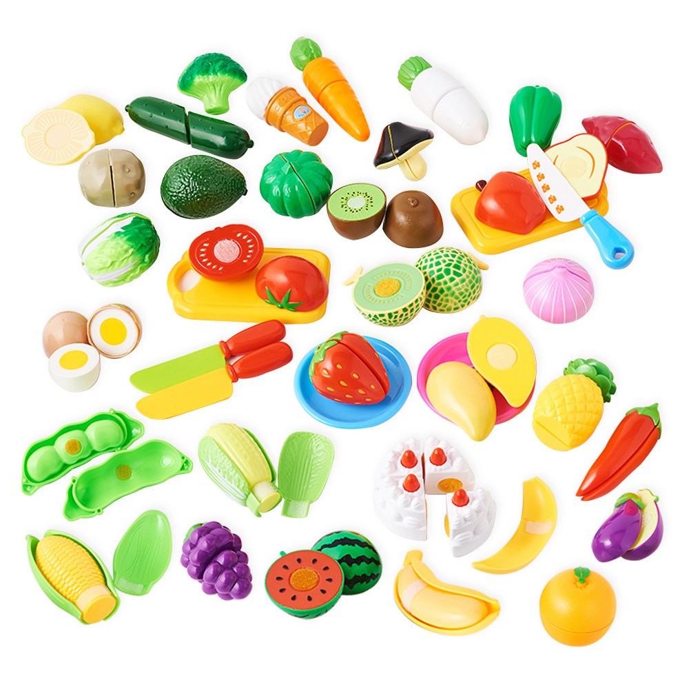 플레이맥스 야채 과일자르기 장난감 세트 / 주방놀이 소꿉놀이 세트 32,800원