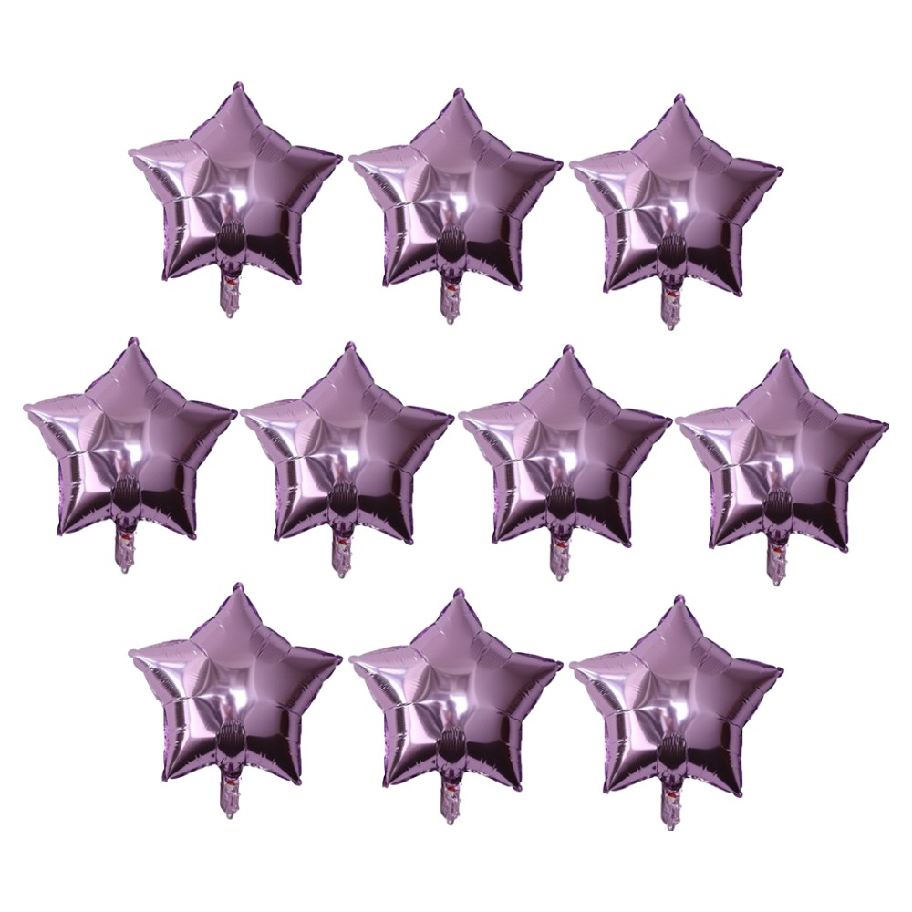 코히모 별모양 은박 파티 풍선 45cm 5W0398, 10개, 퍼플 7,500원