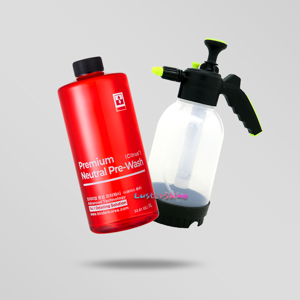 바인더 중성 프리워시 1L 자동차 세차 스노우 폼 apc 고농축 차 세제 세정제 계량컵 18,900원