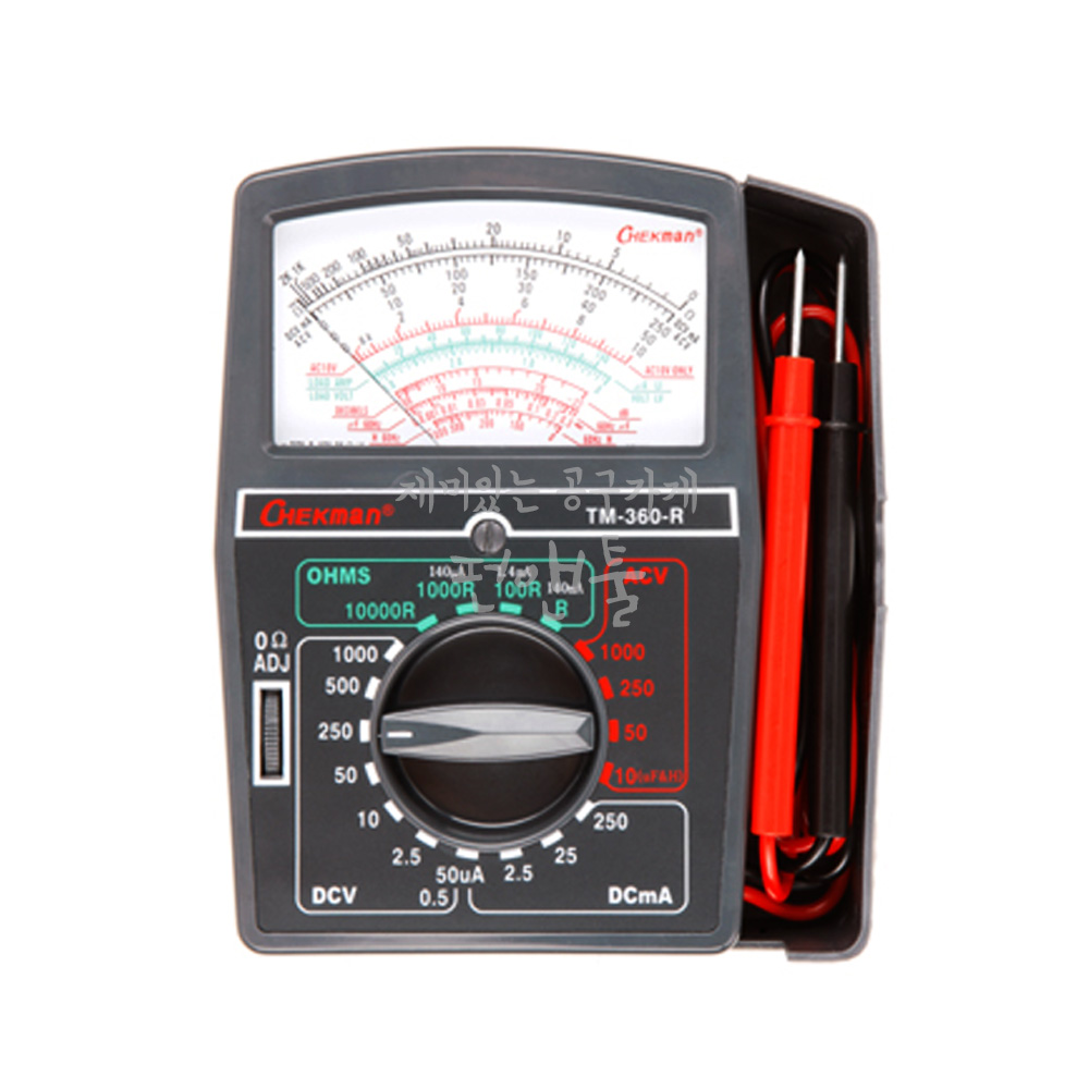 태광전자 아날로그멀티미터 TM-360-R 전기테스터기 아나로그 테스타 절연 저항 테스터 국산 체크맨 24,690원