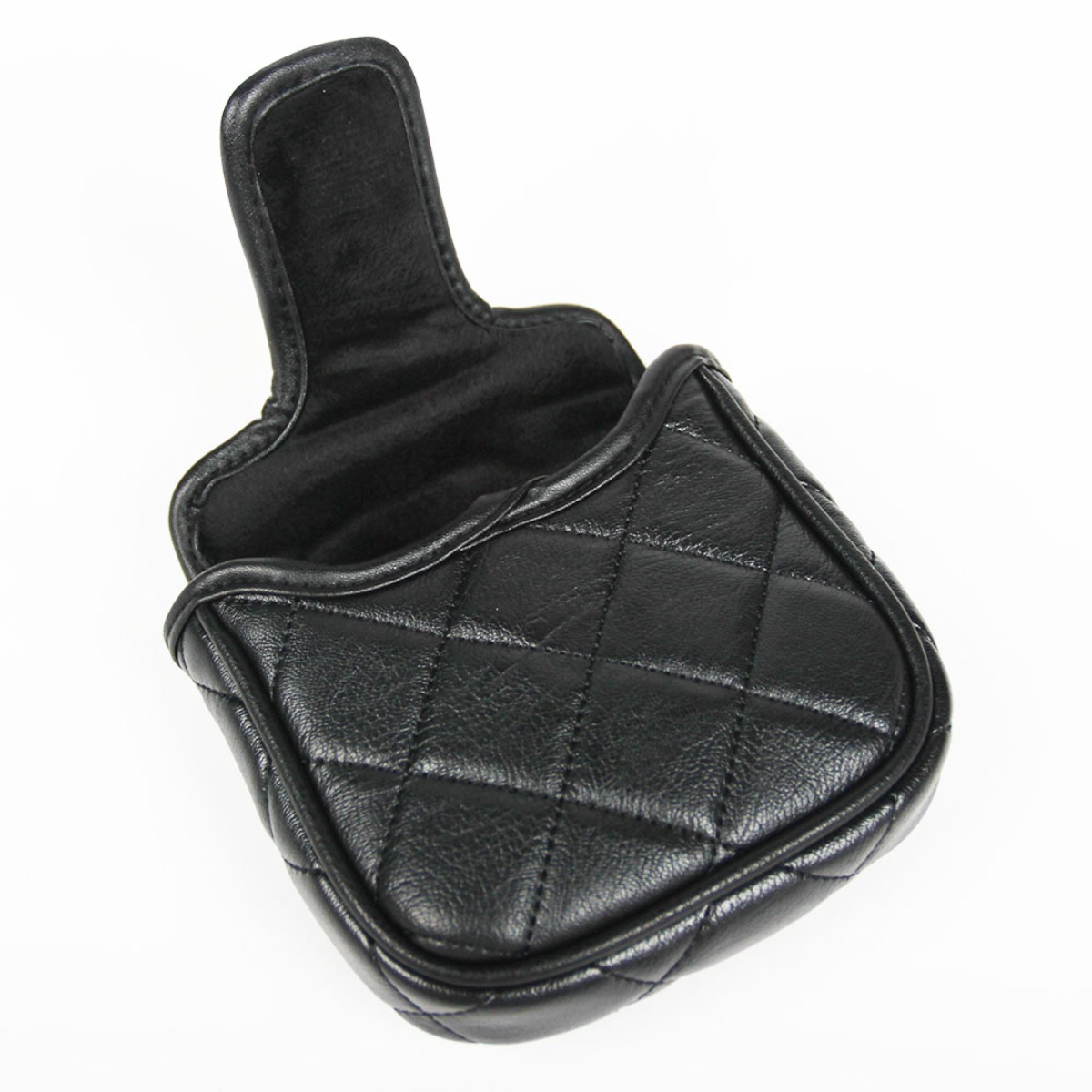 [페르시안캣 공식몰] 스터드 징 헤드커버_투볼 말렛형 퍼터커버_블랙 25,000원